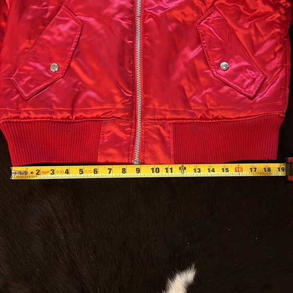 Reversible Y2K Playboy MA-1 Bomber Jacket - Picture 8 of 9